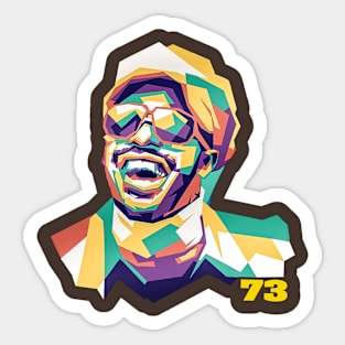 stevie wonder Sticker